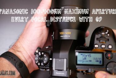 Panasonic 100-400mm max aperture f-stops