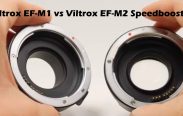 Viltrox EF-M1 vs Viltrox EF-M2 speedbooster adapter test
