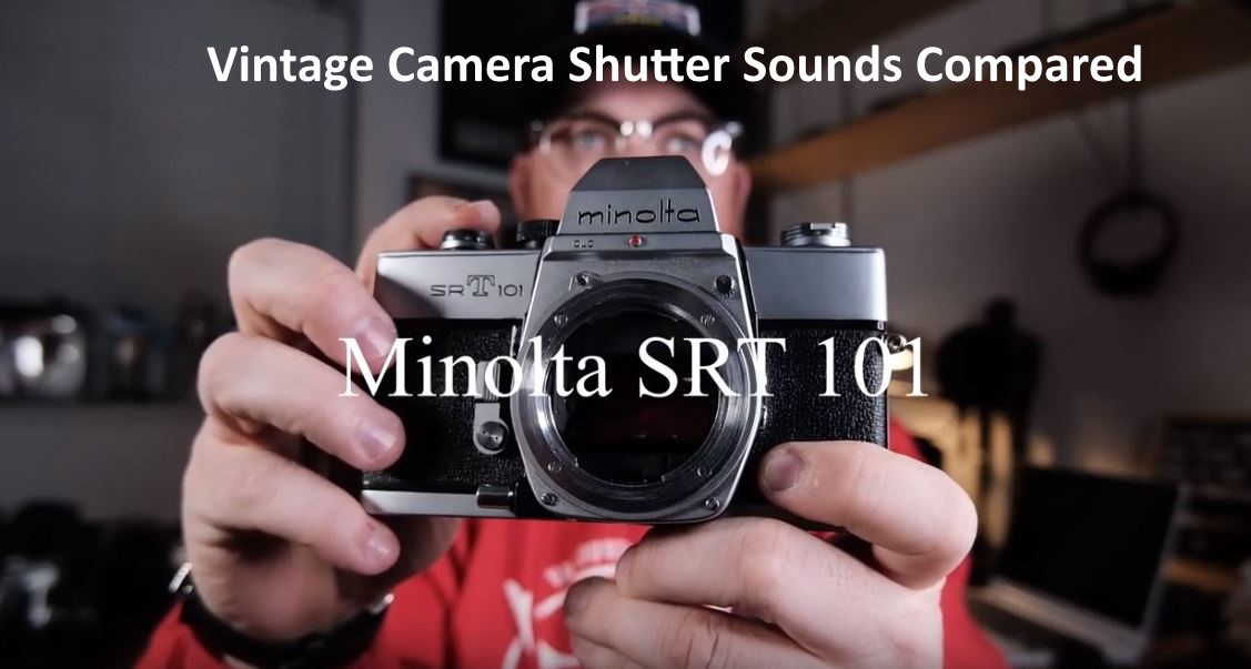 40 Vintage camera shutter sounds compared