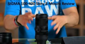 SIGMA 100-400 Sony E-Mount Review and test video