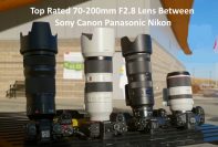 Top Rated 70-200mm F2.8 Lens Between Sony Canon Panasonic Nikon