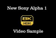 Sony a1 8K video sample