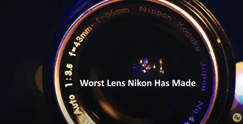 Worst lens Nikon has made 43-86mm f3.5