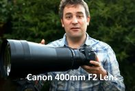Canon 400mm f2 vintage lens review