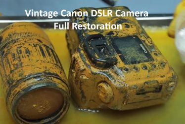 Vintage Canon DSLR Camera Full Restoration