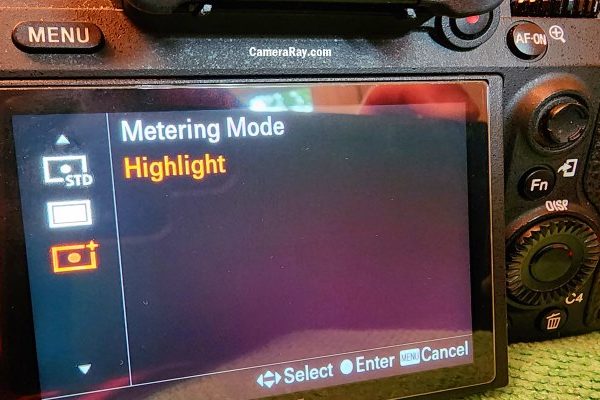 Sony Highlight Metering Mode When To Use