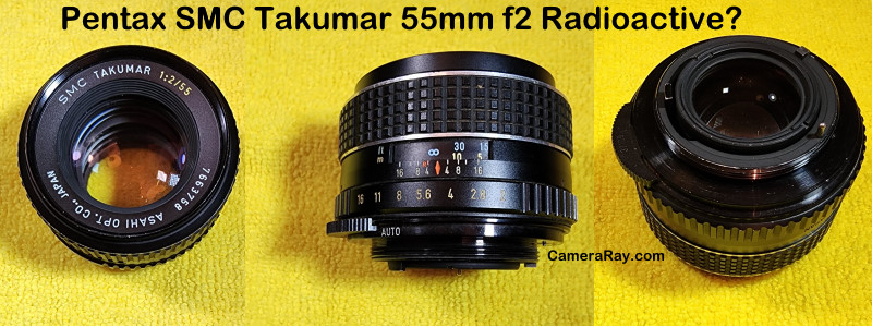 Pentax SMC Takumar 55mm f2 Radioactive