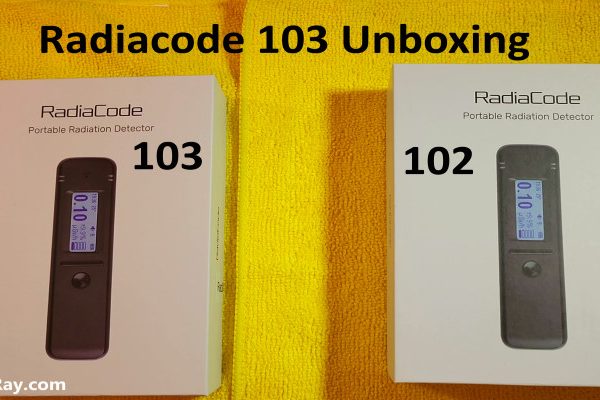 Radiacode 103 Unboxing And Look At The Menu