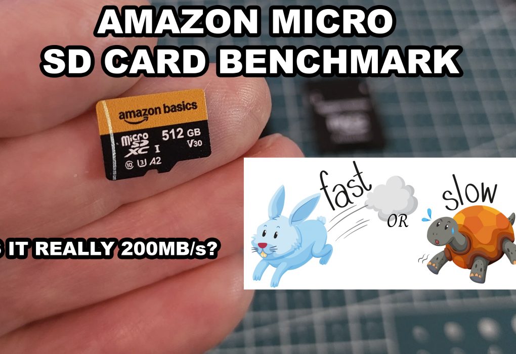 Amazon Basics Micro SD Card Speed Test 200MB/s V30 A2 Benchmark